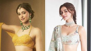 Ananya Panday shines in custom Arpita Mehta and Anamika Khanna outfits at Ambani-Merchant wedding