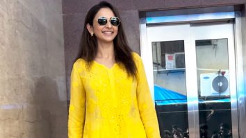 Rakul Preet Singh looks radiating in this yellow enthic outfit